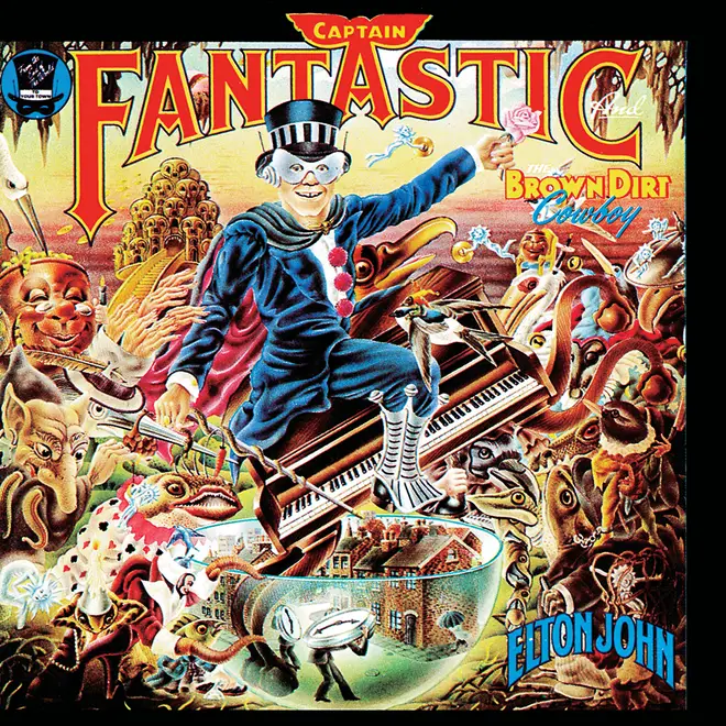 Elton John - Captain Fantastic & The Brown Dirt Cowboy cover art